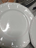 6x talerz płas. Rosenthal Biała Maria