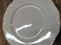 6x talerz płas.Rosenthal Monbijou białe