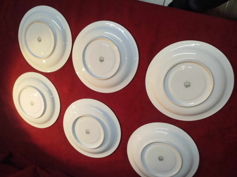6x talerz podstawek do herbaty Rosenthal Maria Sommerstrauss, 16 cm 6x talerz podstawek do herbaty Rosenthal Maria Sommerstrauss, 16 cm