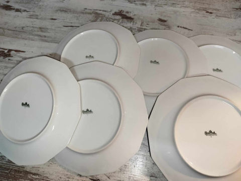 6x talerz śniad. Rosenthal Biała Maria śr. 20 cm 6x talerz śniad. Rosenthal Biała Maria śr. 20 cm