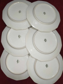 6x talerz śniad. Rosenthal Biała Maria śr. 20 cm