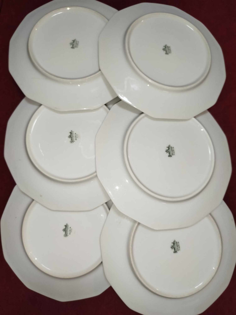 6x talerz śniad. Rosenthal Biała Maria śr. 20 cm 6x talerz śniad. Rosenthal Biała Maria śr. 20 cm