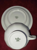 filiżanka do herbaty+ podstawek Rosenthal Biała Maria