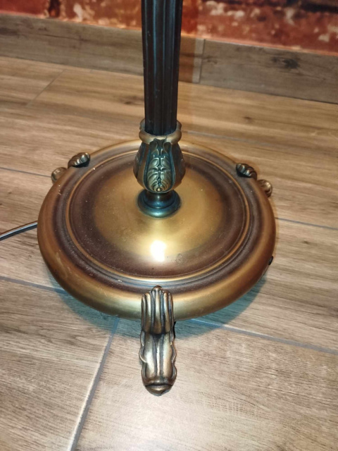 stojąca lampa witrażowa Tiffany- ważki 62 cm śred. stojąca lampa witrażowa Tiffany- ważki 62 cm śred.