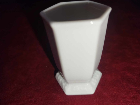 mini wazon,pojemnik na wykałaczki Rosenthal Biała Maria mini wazon,pojemnik na wykałaczki Rosenthal Biała Maria