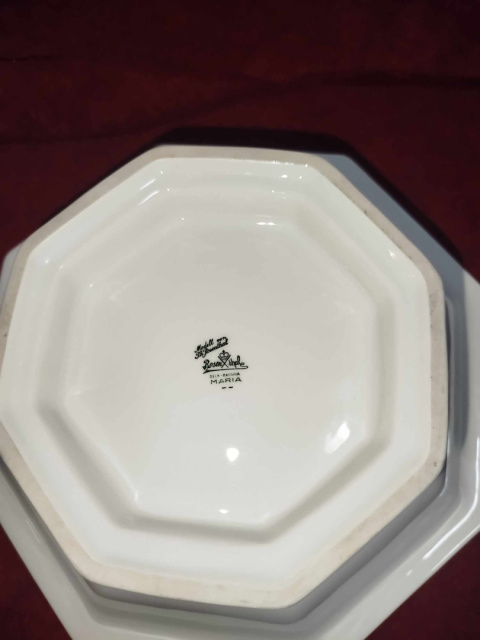 misa na stopie Rosenthal Biała Maria 24,5 cm 1926 r misa na stopie Rosenthal Biała Maria 24,5 cm 1926 r