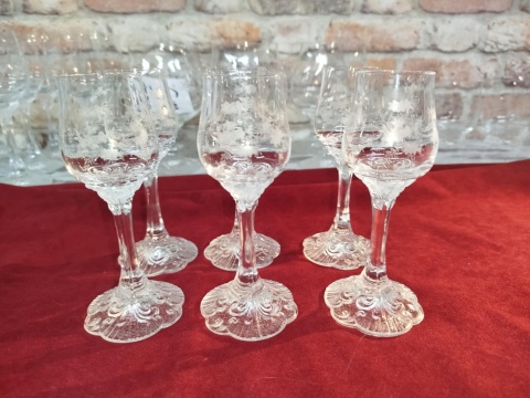 6x kieliszki do wódki Rosenthal Monbijou