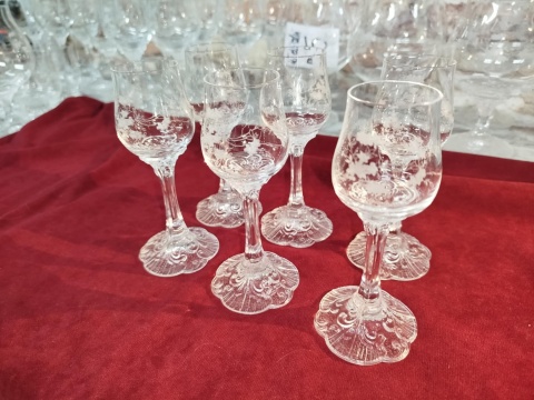 6x kieliszki do wódki Rosenthal Monbijou 6x kieliszki do wódki Rosenthal Monbijou