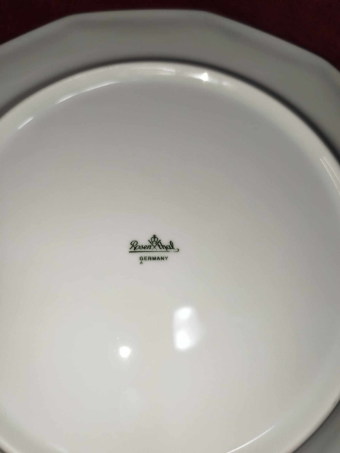 4x podtalerz płaski Rosenthal Biała Maria 30,5 cm 4x podtalerz płaski Rosenthal Biała Maria 30,5 cm