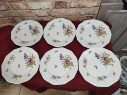 6 x tal. śniad. Rosenthal Maria Sommerstrauss s 20 cm
