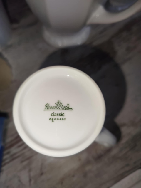 duży kubek Rosenthal Biała Maria duży kubek Rosenthal Biała Maria