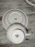 filiżanka do herbaty+ podstawek Rosenthal Biała Maria