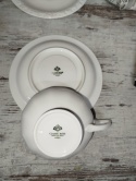 filiżanka do herbaty+ podstawek Rosenthal Biała Maria
