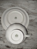 filiżanka do herbaty+ podstawek Rosenthal Biała Maria