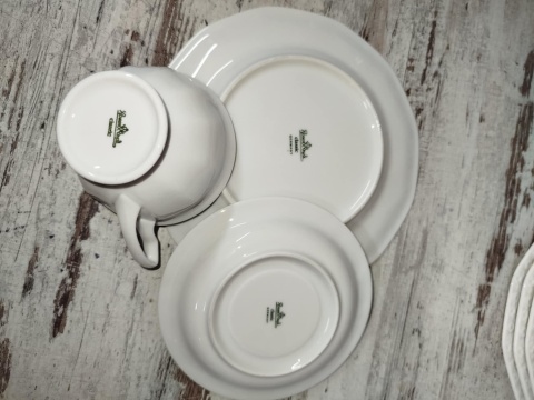 filiżanka- zestaw Rosenthal Biała Maria filiżanka- zestaw Rosenthal Biała Maria