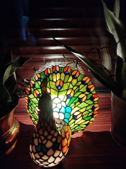 lampa witrażowa Tiffany -PAW lampa witrażowa Tiffany -PAW