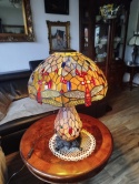 lampa witrażowa Tiffany- ważki