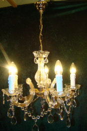 lampa kryształowa śred. 48 cm