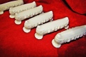 6 podstawek pod sztućce,koziołki Rosenthal Biała Maria
