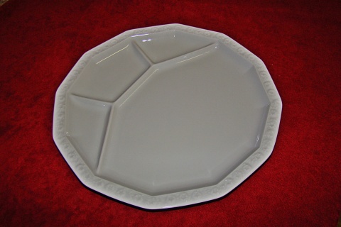 talerz trójdzielny Rosenthal Biała Maria