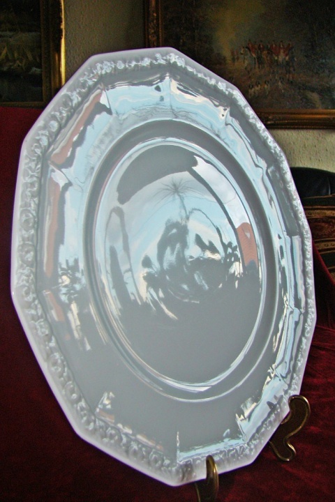 duży talerz Talerz Rosenthal Biała Maria śred. 28cm