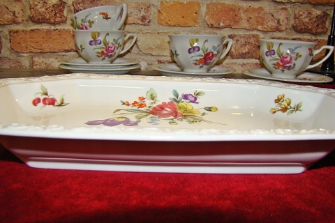 półmisek Rosenthal Maria Sommerstrauss 28,5/17,5cm