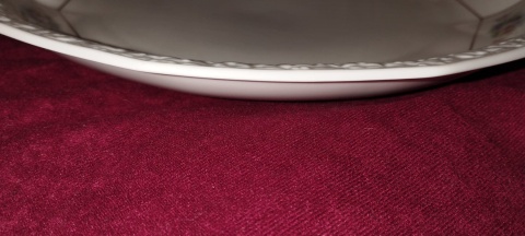 patera Rosenthal Biała Maria Poesie śred 28 cm