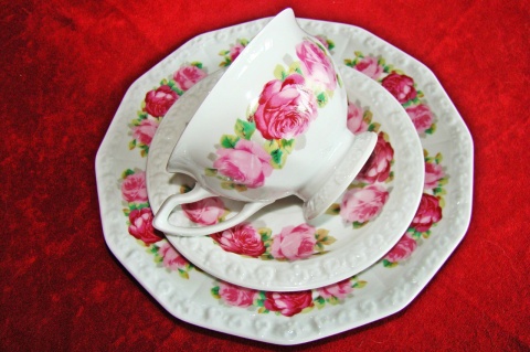 zestaw śniad. Rosenthal Maria - Róże