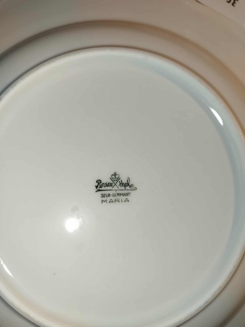 6X talerz głęb. Rosenthal Biała Maria