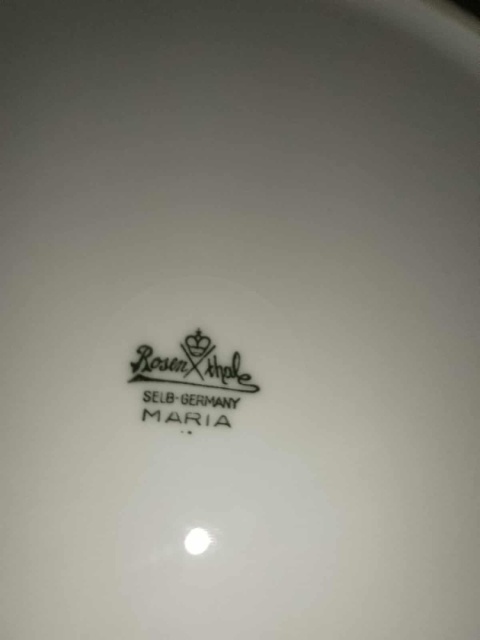 6x talerz płas. Rosenthal Biała Maria 6x talerz płas. Rosenthal Biała Maria