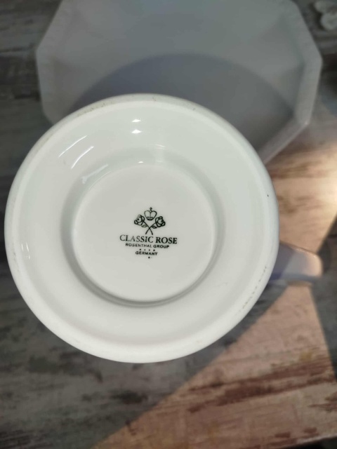 dzbanek Rosenthal Biała Maria 22 cm