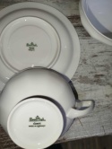 filiżanka do herbaty+ podstawek Rosenthal Biała Maria