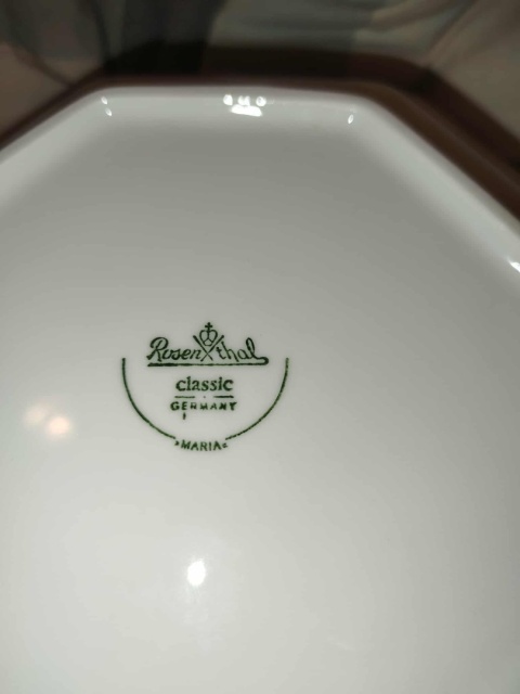 misa Rosenthal Biała Maria śred. 28 cm