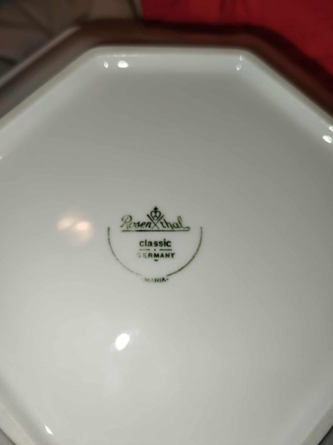 misa Rosenthal Biała Maria śred. 28 cm