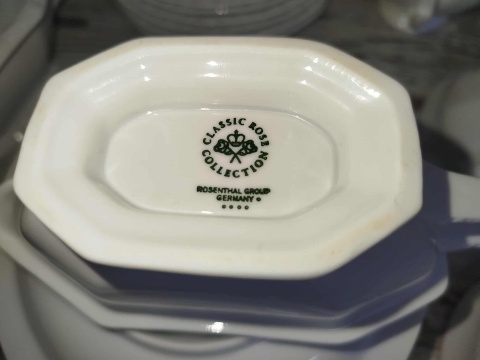 sosjerka do masła Rosenthal Biała Maria