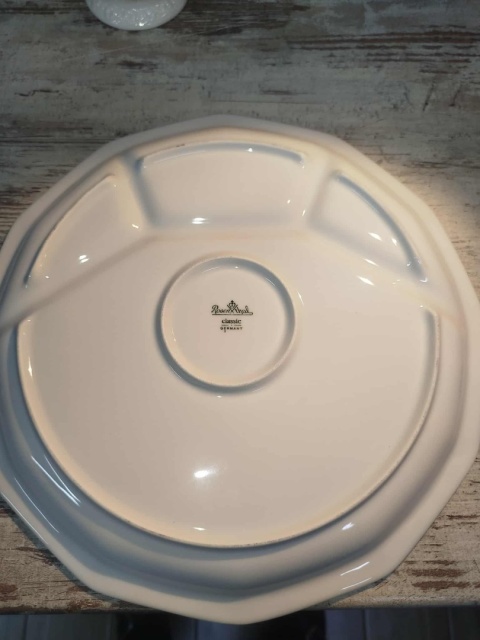 talerz trójdzielny Rosenthal Biała Maria