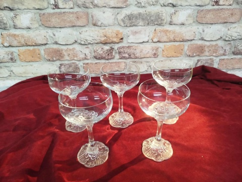 5 kieliszków do szampana Rosenthal Monbijou