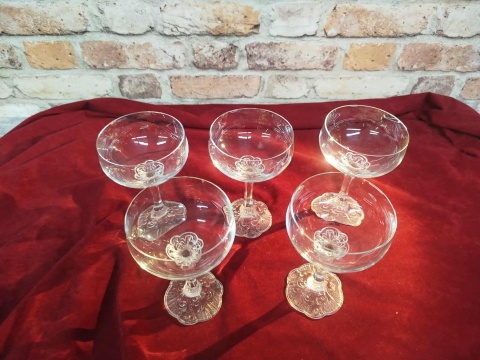 5 kieliszków do szampana Rosenthal Monbijou