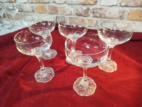 5 kieliszków do szampana Rosenthal Monbijou