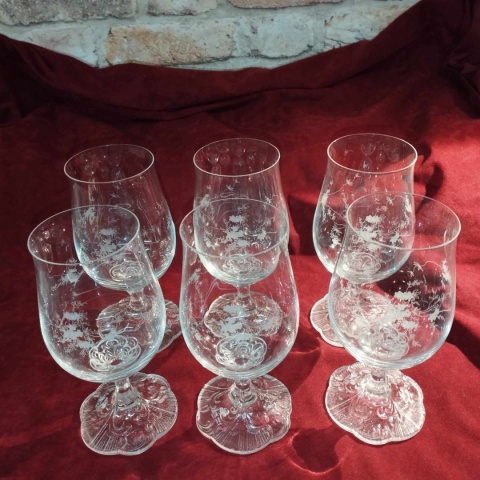 6 kieliszków do wina ,wody , piwa Rosenthal Monbijou 6 kieliszków do wina ,wody , piwa Rosenthal Monbijou