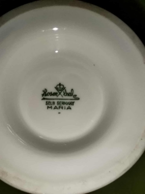 duża cukiernica Rosenthal Biała Maria