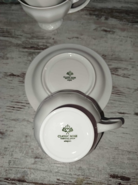 duża filiżanka z podst. Rosenthal Biała Maria