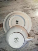 filiżanka do herbaty+ podstawek Rosenthal Biała Maria