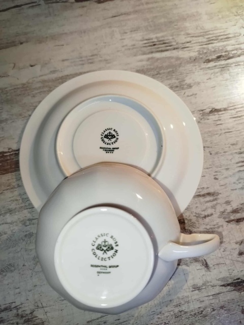 filiżanka do herbaty+ podstawek Rosenthal Biała Maria filiżanka do herbaty+ podstawek Rosenthal Biała Maria