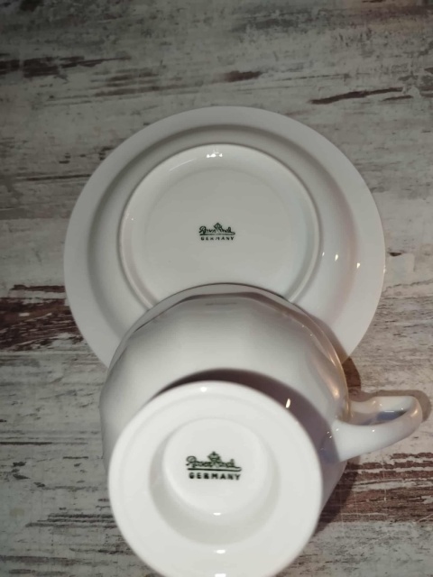 filiżanka z podst. Rosenthal Biała Maria filiżanka z podst. Rosenthal Biała Maria