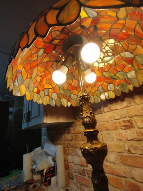 lampa witrażowa Tiffany