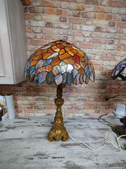 lampa witrażowa Tiffany