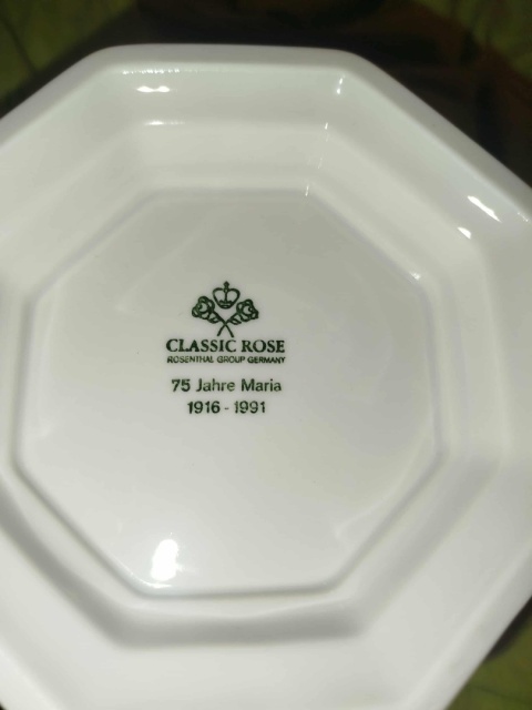 mała waza Rosenthal Biała Maria