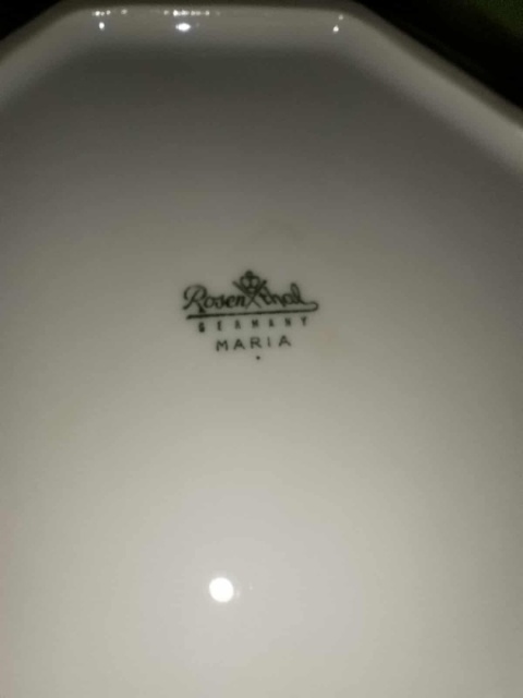 misa Rosenthal Biała Maria śred. 24,5 cm