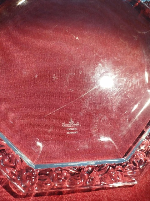 talerz Rosenthal Maria kryształowa- śred. 22 cm